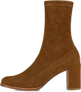 Женские стильные ботильоны FOWT с круглым носком, боковой молнией, средней массивной стойкой, модные зимние повседневные ботинки, размер 4-16 US, Sienna