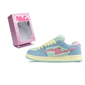 ABCIO Низкие женские кроссовки для скейтбординга, синие, Caterpillar