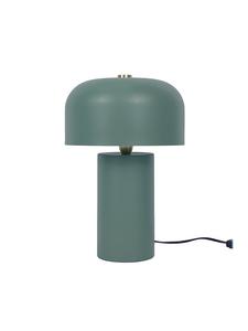 Relaxdays Настольная лампа «Гриб» зеленого цвета - (В)40 x Ø25 см