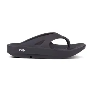 Оригинальные сандалии Oofos Unisex Recovery, черный