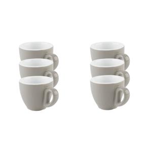 Кофейные чашки набор из 6 чашек для эспрессо -SNUG-, подходят для любых горячих напитков Aps, серый