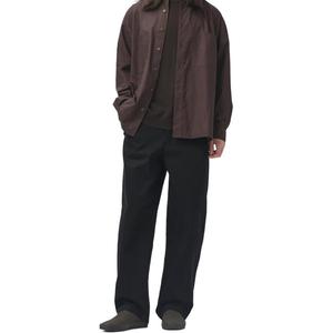 UNIQLO Повседневные брюки мужские черные