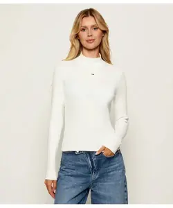 Полуводолазка Slim fit Tommy Jeans, бежевый