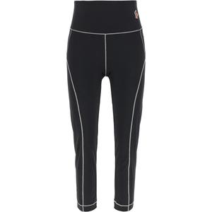 Гренобль логотип детализированные леггинсы Moncler, черный