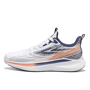 Кроссовки мужские низкие синие/оранжевые Warrior