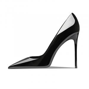 TAOLEI Женские черные туфли на высоком каблуке