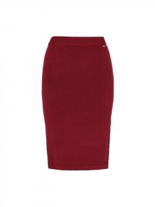 Юбка до колена DreiMaster Klassik, бордовый