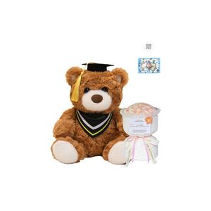 Милый плюшевый мишка "Счастливый доктор" для выпускного сезона, высота 22см/32см BANLI