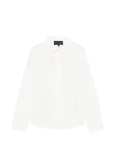 Рубашка с длинными рукавами Emporio Armani Kids, белый