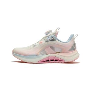 Кроссовки для бега с поддержкой, амортизацией и износостойкостью для детей и подростков Antakids, белый/розовый/кремовый