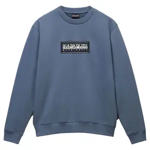 Толстовка Napapijri Box Logo, синий
