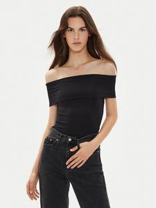 Топ приталенного кроя Jjxx, черный