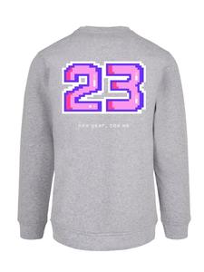 Пуловер F4NT4STIC, цвет grau meliert