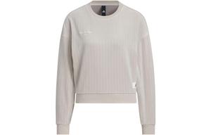 Свитшот Lounge женский светло-серый Adidas