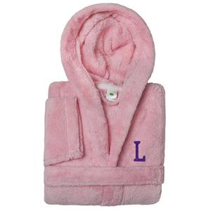 Linum Домашний текстиль Персонализированный детский халат Linum SUPER PLUSH с двойным начесом и капюшоном Linum Home Textiles, L