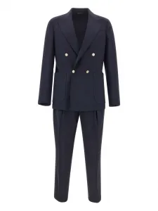Костюм с двубортным пиджаком Briglia 1949, синий