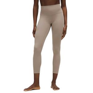 Женские йога-штаны 25' Lululemon, warm серый (warm ash grey)