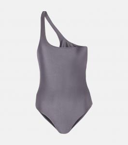 Купальник Evolve на одно плечо Jade Swim, Slate Sheen