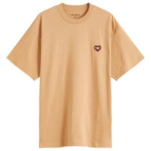 Футболка Heart ii Hartt Carhartt Wip, коричневый