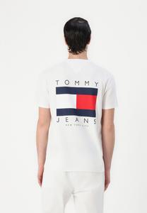 Футболка с принтом FLAG GRAPH Tommy Jeans, кремовый