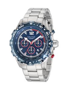 NAUTICA Часы Analog 'NST' в синем и серебристом цвете