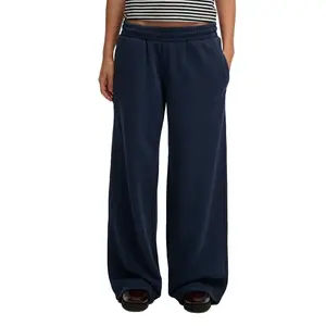 Спортивные брюки Superdry Essential Logo с широкими штанинами, синий