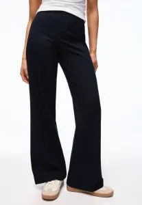 Широкие классические брюки Bershka, Blue