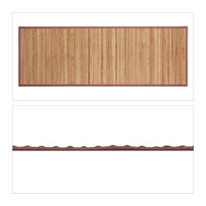 Коврик для ванной relaxdays Bambusmatte, натуральный