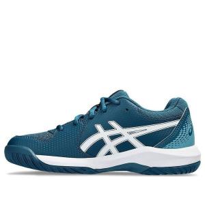 Кроссовки gel dedicate 8 'restful teal white' Asics, мультиколор