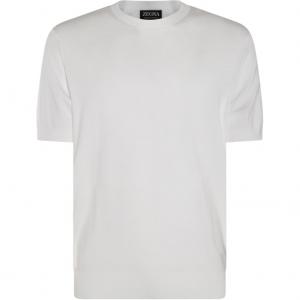 Футболка с коротким рукавом Ermenegildo Zegna, белая