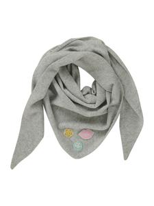 CARTOON Зимний шарф с серо-серебристой аппликацией
