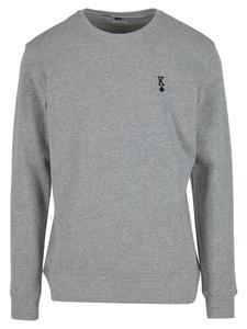 Футболка Mister Tee с круглым вырезом, цвет: серый, меланжевый Mister Tee