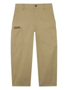 Брюки с накладными карманами Givenchy Kids, нейтральный