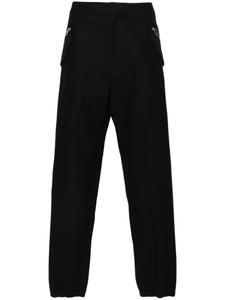 LOEWE габардиновые брюки карго, черный