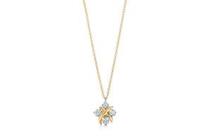 TIFFANY & CO. Schlumberger Series 18K золотое ожерелье женское золотое