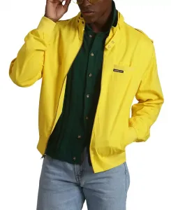Мужская классическая культовая куртка Racer (Slim Fit Members Only, желтый