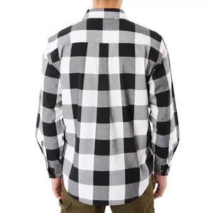 Мужская фланелевая рубашка на пуговицах больших и высоких размеров Smith's Workwear