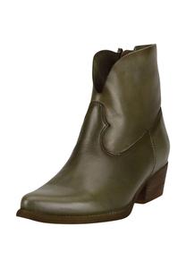 Кожаные ботильоны Felmini, зеленый
