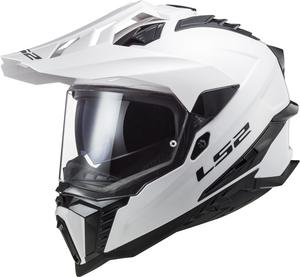 Мотокроссовый шлем LS2 mx701 explorer solid, White