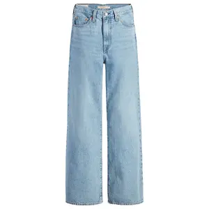 Джинсы Levi's Ribcage Wide Leg H223, синий
