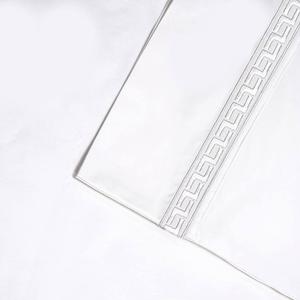 Комплект постельного белья с вышивкой для гостиничного люкса Hotel Suite, белый