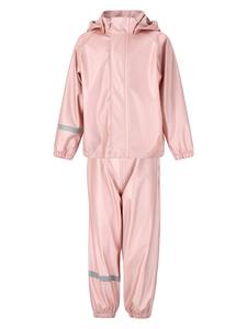 Zigzag Дождевой комплект из двух частей, розовый