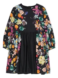 Платье Como с цветочным принтом Molo, синий