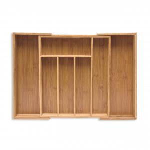 Ящик для столовых приборов Relaxdays, светло-коричневый