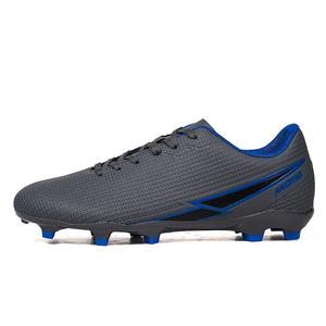 Футбольные бутсы для детей и подростков с низким верхом, устойчивые к истиранию Peter pan, серый/синий