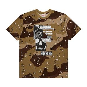 Футболка Supreme Anatomy Tee, Chocolate Chip Camo