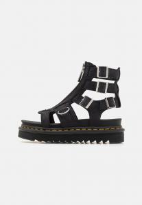 Босоножки на платформе OLSON Dr. Martens, цвет charcoal grey