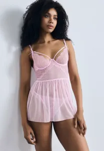 Ночная рубашка-бэбидолл из кордели Hunkemöller, Rosa
