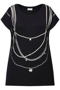 Футболка MIAMODA, Black