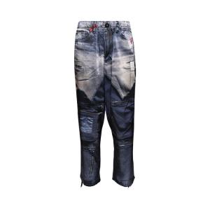 Брюки Maison Mihara Yasuhiro Trompe LOeil Parachute Pants, Khaki